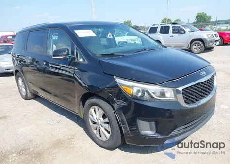 2016 Kia Sedona Lx z USA, uszkodzony, nr VIN KNDMB5C15G6094025